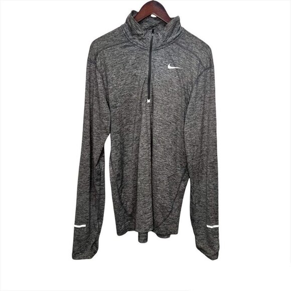 SIZE M Nike Running 1/4  Zip Long Sleeve Activewear - Picture 2 of 11
